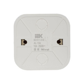 Переключатель проходной 1-кл. ОП GLORY 10А ВСп10-1-0-ХС сосна IEK EVH12-K34-10