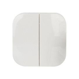 Выключатель 2-кл. ОП GLORY 10А ВС20-2-0-ХБ бел. IEK EVH20-K01-10