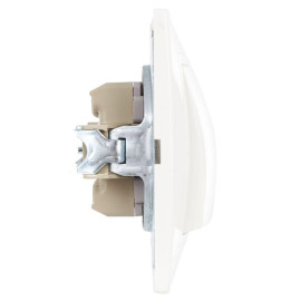 Выключатель 1-кл. СП Кварта 10А IP20 ВС10-1-0-КБ бел. GENERICA EVK10-K01-10-DM