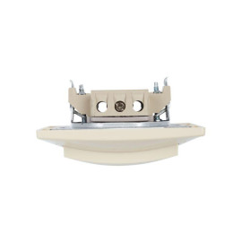 Выключатель 1-кл. СП Кварта 10А IP20 ВС10-1-1-ККм с индикацией крем. GENERICA EVK11-K33-10-DM