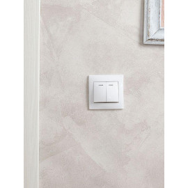 Выключатель 2-кл. СП Кварта 10А IP20 ВС10-2-1-КБ с индикацией бел. GENERICA EVK21-K01-10-DM