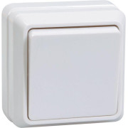 Выключатель 1-кл. ОП Октава 10А IP20 ВС20-1-0-ОБ 250В бел. GENERICA EVO10-K01-10-DC