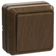 Выключатель 1-кл. ОП Октава 10А IP20 ВС20-1-0-ОД дуб GENERICA EVO10-K04-10-DC