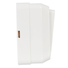 Выключатель 1-кл. ОП Октава 10А IP20 ВС20-1-1-ОБ с индикацией бел. GENERICA EVO11-K01-10-DC