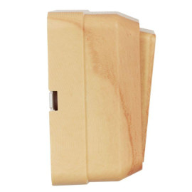 Выключатель 1-кл. ОП Октава 10А IP20 ВС20-1-1-ОС с индикацией сосна GENERICA EVO11-K03-10-DC