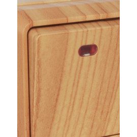 Выключатель 1-кл. ОП Октава 10А IP20 ВС20-1-1-ОС с индикацией сосна GENERICA EVO11-K03-10-DC