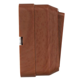 Выключатель 1-кл. ОП Октава 10А IP20 ВС20-1-1-ОД с индикацией дуб GENERICA EVO11-K04-10-DC