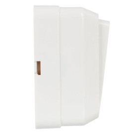 Выключатель 2-кл. ОП Октава 10А IP20 ВС20-2-0-ОБ 250В бел. GENERICA EVO20-K01-10-DC