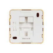 Выключатель 2-кл. ОП Октава 10А IP20 ВС20-2-0-ОС сосна GENERICA EVO20-K03-10-DC