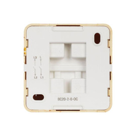 Выключатель 2-кл. ОП Октава 10А IP20 ВС20-2-0-ОС сосна GENERICA EVO20-K03-10-DC