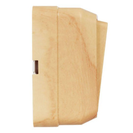 Выключатель 2-кл. ОП Октава 10А IP20 ВС20-2-0-ОС сосна GENERICA EVO20-K03-10-DC