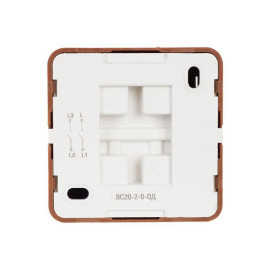 Выключатель 2-кл. ОП Октава 10А IP20 ВС20-2-0-ОД дуб GENERICA EVO20-K04-10-DC