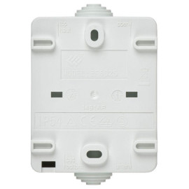 Выключатель проходной 1-кл. ОП Форс IP54 ВС20-1-0-ФБ бел. IEK EVS10-K01-10-54-DC