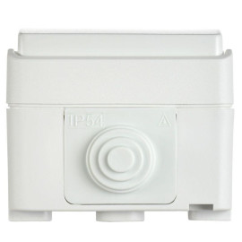 Выключатель проходной 1-кл. ОП Форс IP54 ВС20-1-0-ФБ бел. IEK EVS10-K01-10-54-DC