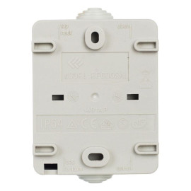 Выключатель проходной 1-кл. ОП Форс 10А IP54 ВС20-1-1-ФСр с индикацией сер. IEK EVS11-K03-10-54-DC