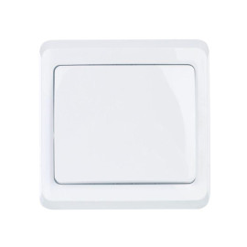 Выключатель 1-кл. СП Вега 10А IP20 ВС10-1-0-ВБ бел. GENERICA EVV10-K01-10-DM