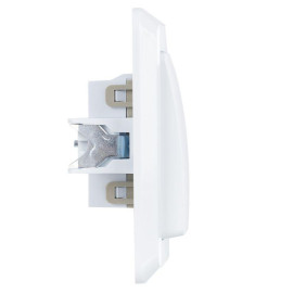 Выключатель 2-кл. СП Вега 10А IP20 ВС10-2-0-ВБ бел. GENERICA EVV20-K01-10-DM