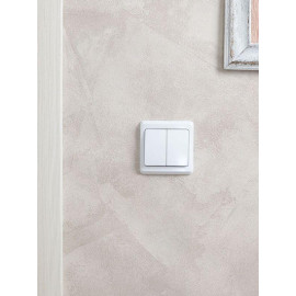 Выключатель 2-кл. СП Вега 10А IP20 ВС10-2-0-ВБ бел. GENERICA EVV20-K01-10-DM