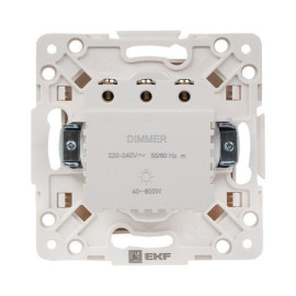 Механизм светорегулятора Стокгольм 600Вт 220В бел. PROxima EKF EYD06-101-10