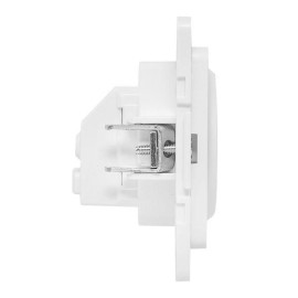 Розетка 1-м СП Стокгольм 16А с заземл. защ. шторки винтов. клеммы механизм бел. PROxima EKF EYR16-028-20