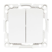 Выключатель 2-кл. Стокгольм 10А винтов. клеммы механизм бел. PROxima EKF EYV10-123-20