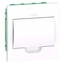 Бокс встраиваемый СП City9 Box 1 ряд 8мод IP40 IK07 63А 2 клеммы с бел. дверцей SE EZ9E108P2FRU