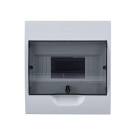 Бокс навесной ОП City9 Box 1 ряд 8мод. с прозр. дверцей SE EZ9E108S2SRU