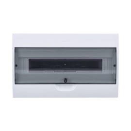 Бокс навесной ОП City9 Box 1 ряд 18мод. с прозр. дверцей SE EZ9E118S2SRU