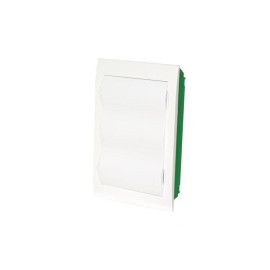 Корпус встраиваемый City9 Box IT 3 ряда 36мод. 2 розетки с бел. дверцей SE EZ9E312P2FIT