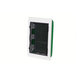 Корпус встраиваемый City9 Box IT 3 ряда 36мод. 2 розетки с прозр. дверцей SE EZ9E312S2FIT