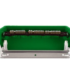 Бокс встраиваемый СП City9 Box 3 ряда 36мод. с прозр. дверцей SE EZ9E312S2FRU