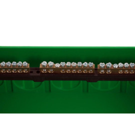 Бокс встраиваемый СП City9 Box 3 ряда 36мод. с прозр. дверцей SE EZ9E312S2FRU