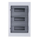 Бокс навесной ОП City9 Box 3 ряда 36мод. с прозр. дверцей SE EZ9E312S2SRU