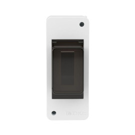 Щиток настенный Фрейм (FRAME) 2мод. IP41 с тонированной дверцей бел. DKC F02W0WD