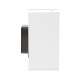 Щиток настенный Фрейм (FRAME) 4мод. с тонированной дверцей бел. DKC F04W0WD