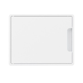 Щиток встраиваемый Фрейм (FRAME) 8мод. с бел. дверцей с 2 шинами PEN на 6 и 8 отверст. бел. DKC F08B1WW