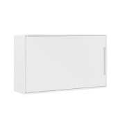 Щиток настенный Фрейм (FRAME) 18мод. с бел. дверцей с 2 шинами PEN на 8 и 10 отверст. бел. DKC F18W1WW