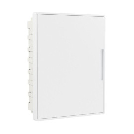 Щиток встраиваемый Фрейм (FRAME) 24мод. с бел. дверцей с 4 шинами PEN (2шт на 8 отверст. и 2шт на 6 отверст.) бел. DKC F24B1WW