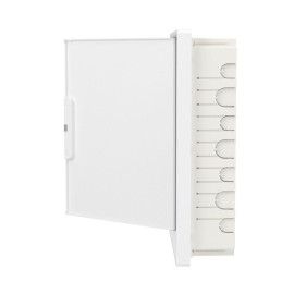 Щиток встраиваемый Фрейм (FRAME) 24мод. с бел. дверцей с 4 шинами PEN (2шт на 8 отверст. и 2шт на 6 отверст.) бел. DKC F24B1WW