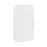 Щиток встраиваемый Фрейм (FRAME) 36мод. с бел. дверцей с 4 шинами PEN (2шт на 8 отверст. и 2шт на 10 отверст.) бел. DKC F36B1WW