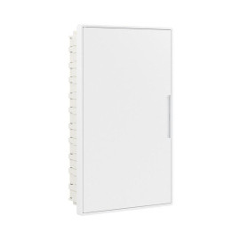 Щиток встраиваемый Фрейм (FRAME) 36мод. с бел. дверцей с 4 шинами PEN (2шт на 8 отверст. и 2шт на 10 отверст.) бел. DKC F36B1WW