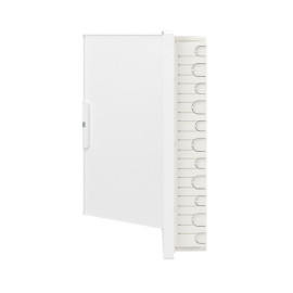 Щиток встраиваемый Фрейм (FRAME) 36мод. с бел. дверцей с 4 шинами PEN (2шт на 8 отверст. и 2шт на 10 отверст.) бел. DKC F36B1WW