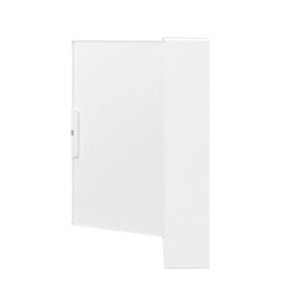 Щиток настенный Фрейм (FRAME) 36мод. с бел. дверцей с 4 шинами PEN (2шт на 8 отверст. и 2шт на 10 отверст.) бел. DKC F36W1WW