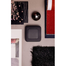 Рамка 1-м СП FLITE РУ-1-А-ФлЧ черн. IEK FI-M12-31-20-K02