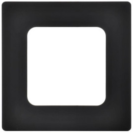 Рамка 1-м СП FLITE РУ-1-К-ФлЧ черн. IEK FI-M12-32-20-K02