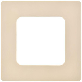 Рамка 1-м СП FLITE РУ-1-К-ФлСл сливочный IEK FI-M12-32-20-K86