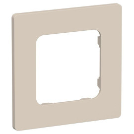 Рамка 1-м СП FLITE РУ-1-К-ФлЛ льняной IEK FI-M12-32-20-K88