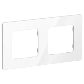 Рамка 2-м СП FLITE РУ-2-К-ФлБ бел. IEK FI-M22-32-20-K01