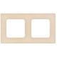 Рамка 2-м СП FLITE РУ-2-К-ФлСл сливочный IEK FI-M22-32-20-K86