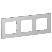 Рамка 3-м СП FLITE РУ-3-К-ФлА алюм. IEK FI-M32-32-20-K47